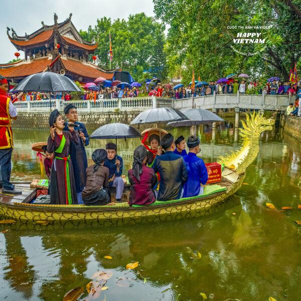 Hội Lim trong mưa xuân