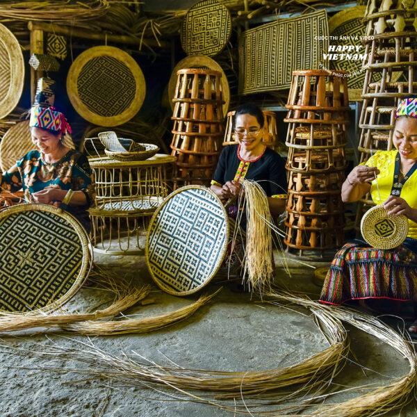 Nghề mây tre đan của đồng bào người Thái ở miền tây Nghệ An