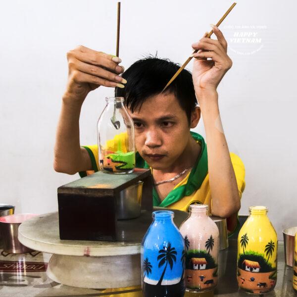 làm tranh cát